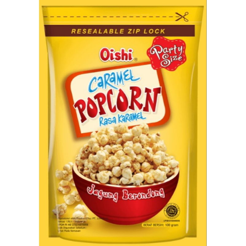 

Oishi Popcorn Karamel 100gr