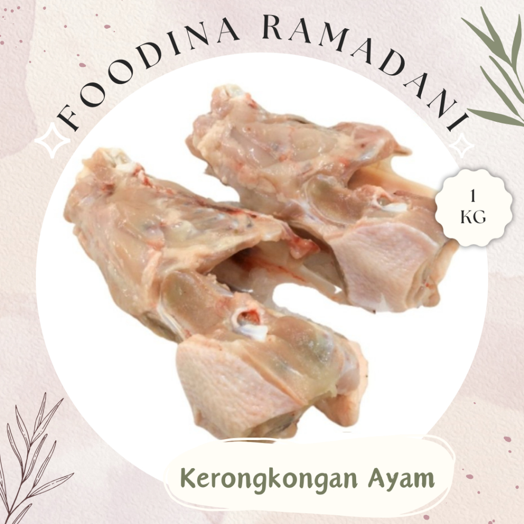 

KERONGKONGAN Tulang - Ayam Fresh [ Berat 1.000gr ] Harga Per KG