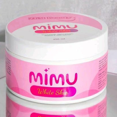HB MIMU white skin BPOM exstra pemutih badan