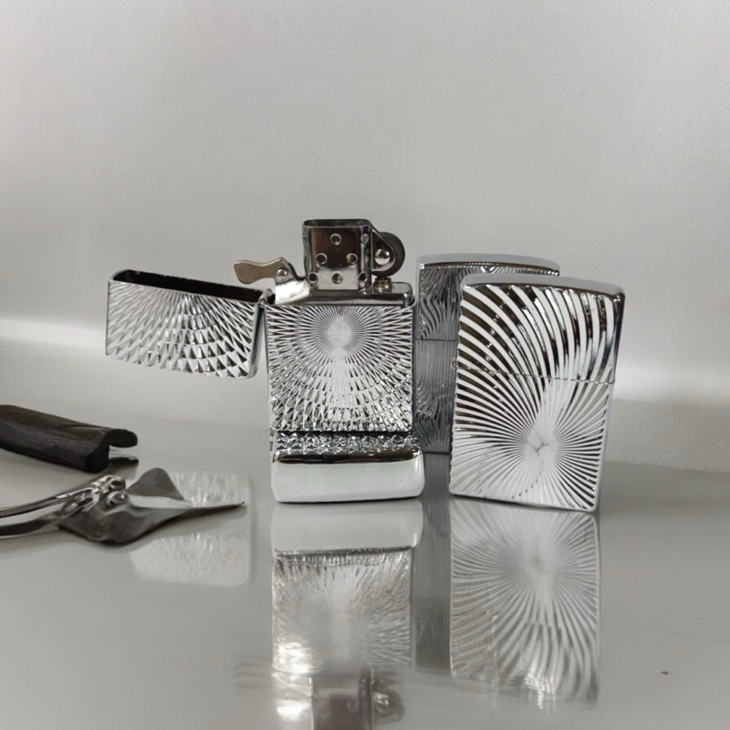 Korek Api Gas isi ulang minyak korek api jantai347 berunik motif