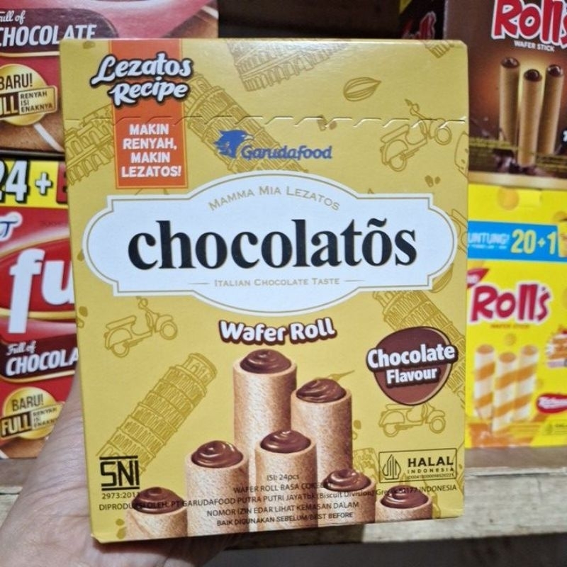 

GERY CHOCOLATOS WAFER ROLL