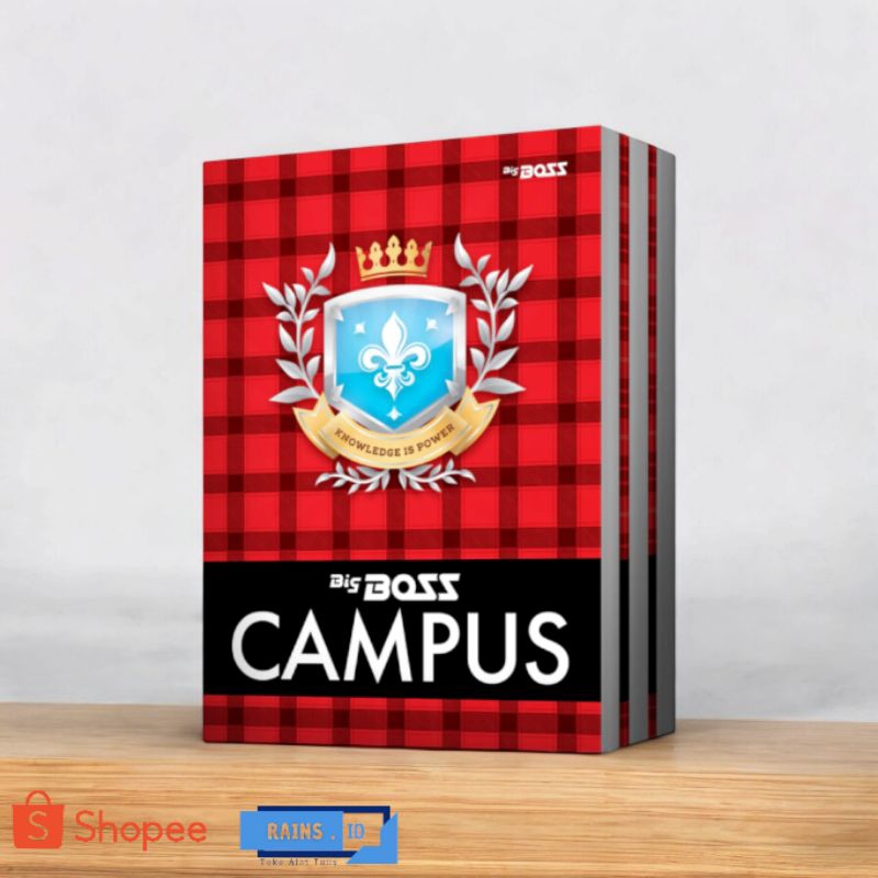 

Buku Tulis Bigboss Campus 50Lembar isi 10 Buku