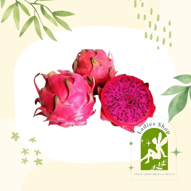 

Buah Naga Merah Segar