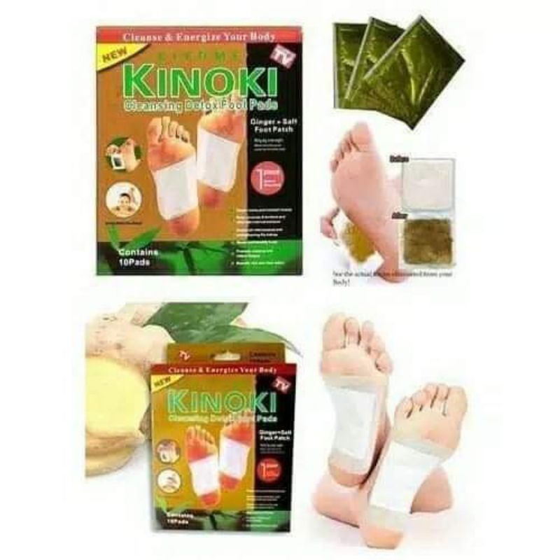 *x** kinoki gold isi 10's // koyo kaki kinoki gold // kinoki gold detox