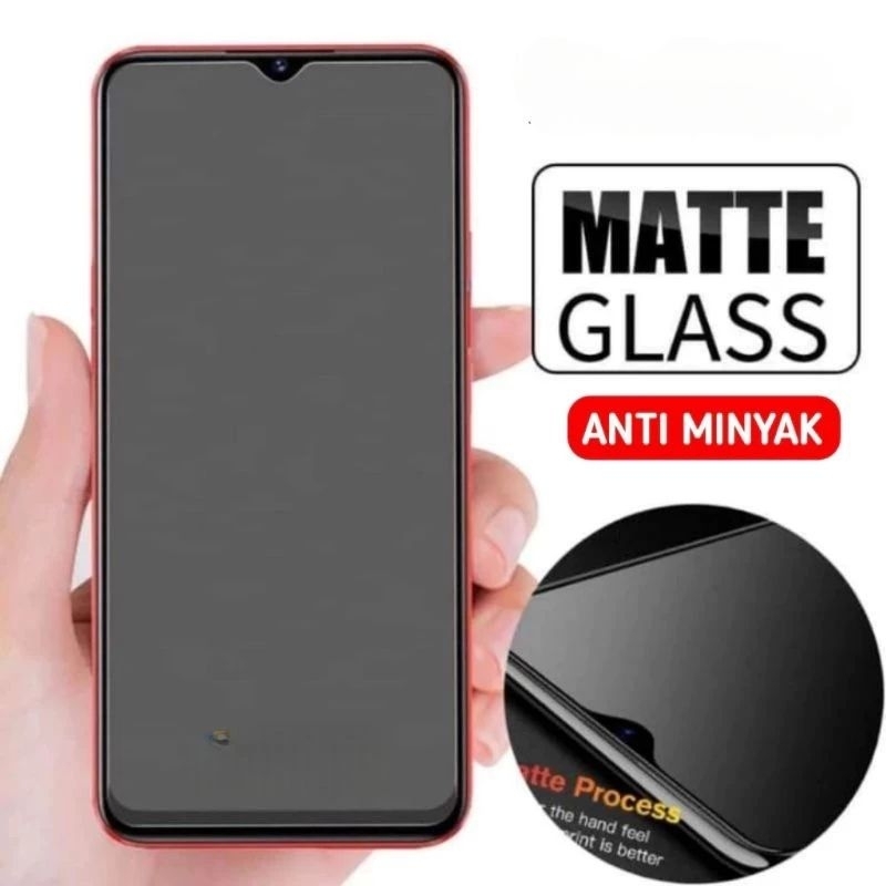 TG Temperglas Matte Privasi Cramik Film Anti-Spay Hp Infinix Hot 9 Play/Hot 9/ Hot 8/Hot 10/ Hot 11 