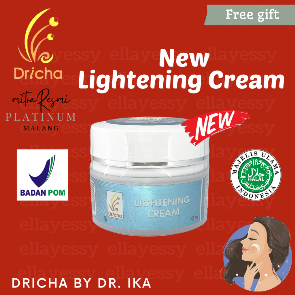 DRICHA LIGHTENING CREAM Mitra Resmi Platinum Malang