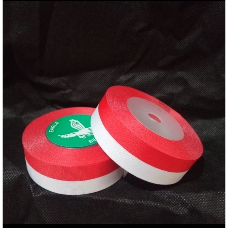 

Pita Merah Putih 1 Inchi Per Roll / Pita Bendera Merah Putih