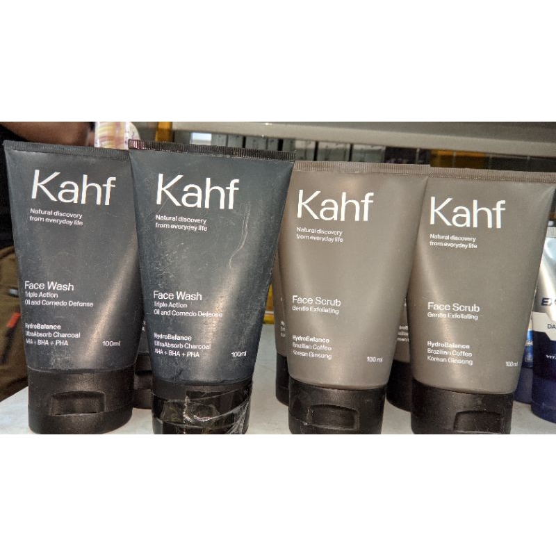 Kahf Face wash & Kahf Face scrub 100 ml