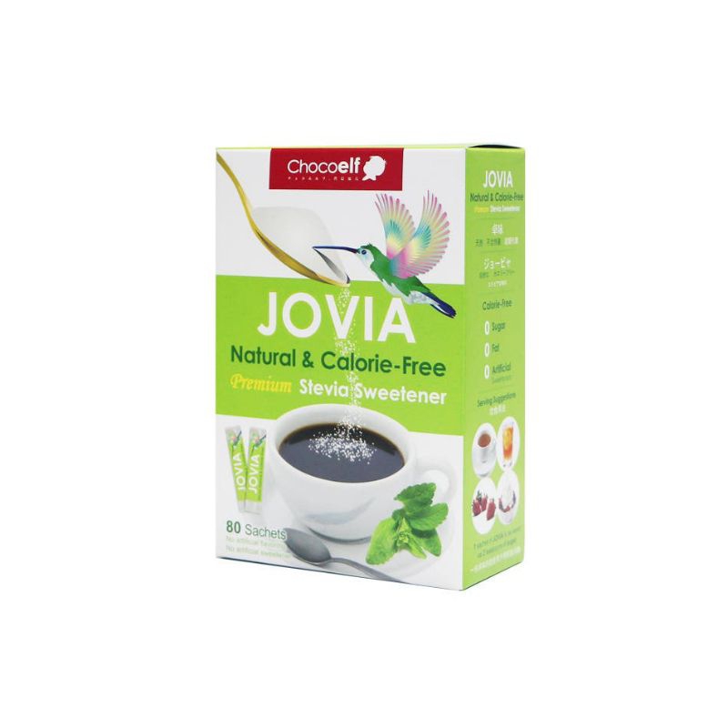 

Chocoelf Jovia Stevia Sweetener, 80 x1.5g (Bagus untuk program diet)