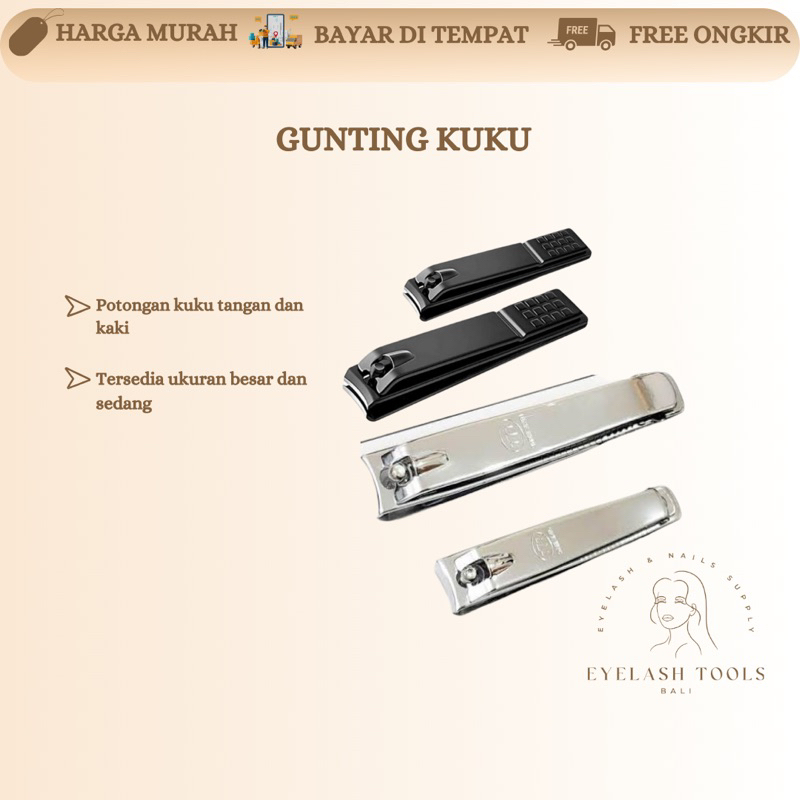 GUNTING KUKU POTONGAN KUKU TANGAN KAKI