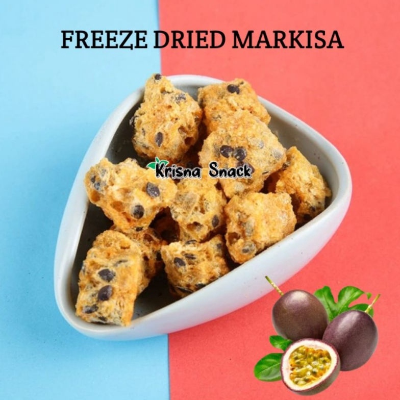 

TERBAIK KERIPIK BUAH MARKISA FREEZE DRIED MARKISA KEMASAN POUCH 3GR