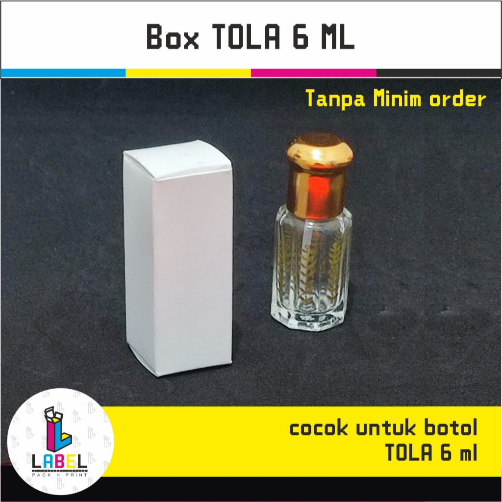 

DUS KEMASAN / BOX PARFUM BOTOL TOLA 6ml POLOS BAHAN IVORY 300 HARGA GROSIR