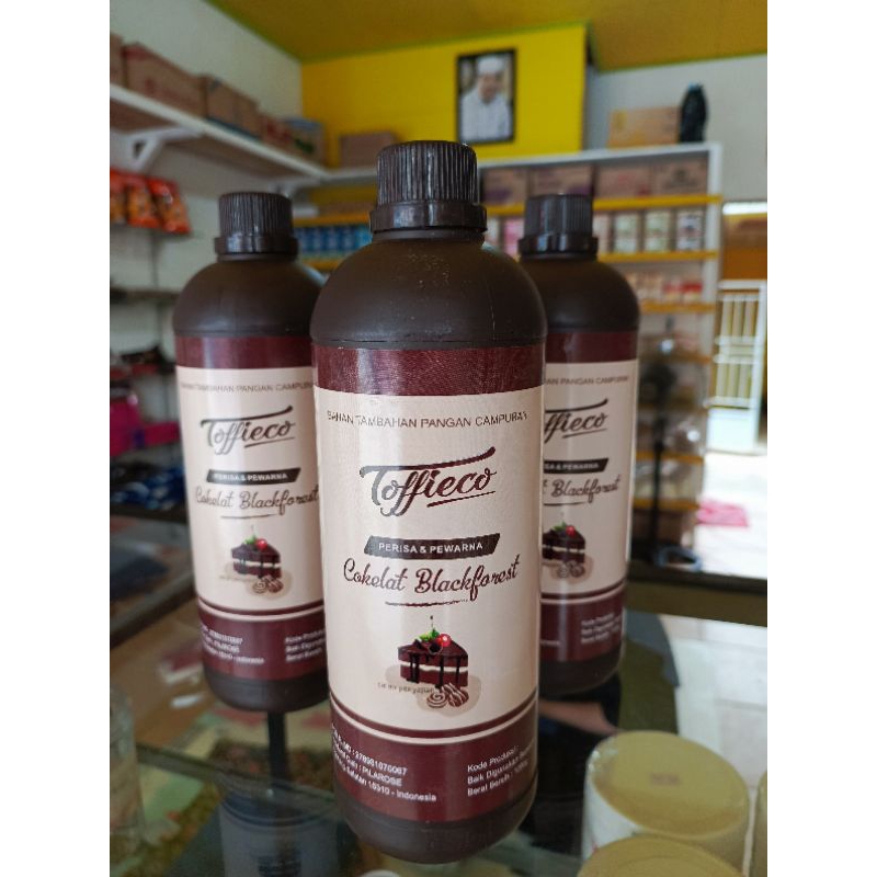 

Toffieco perisa & pewarna rasa coklat blackforest 1 kg