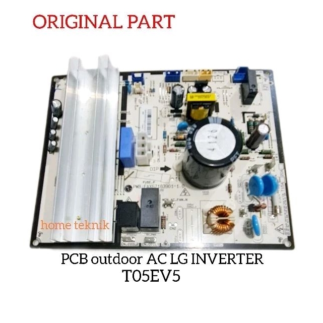 Modul pcb outdoor AC LG inverter R32 T05EV5 new model ori