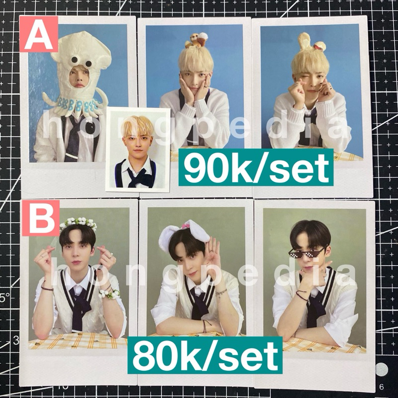 [BACA DESKRIPSI] PC PHOTOCARD MD ANNIVERSARY MEMBERSHIP ATEEZ POLAROID ID HONGJOONG YUNHO