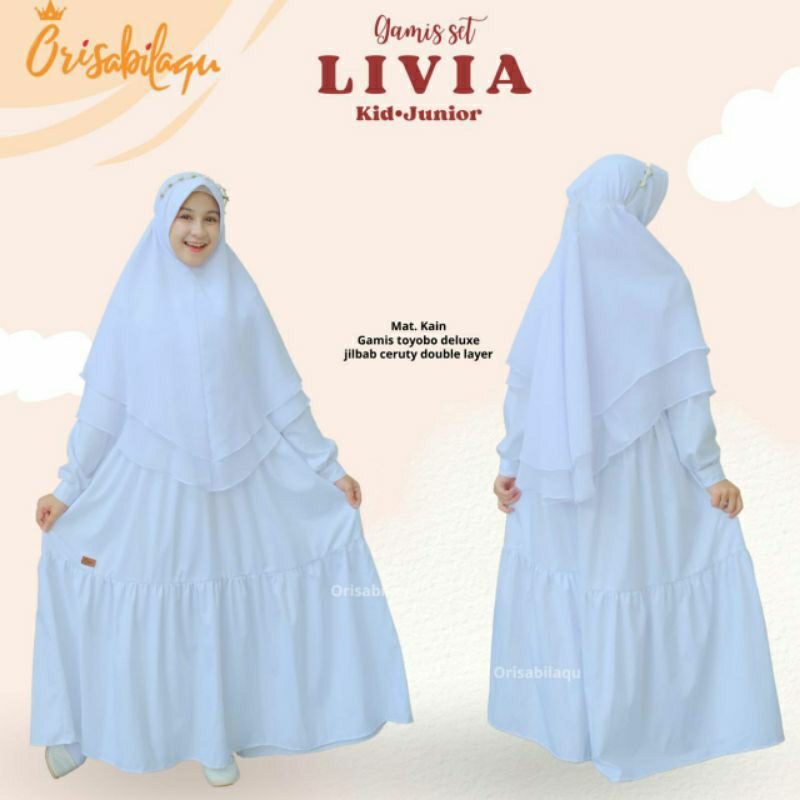 Gamis putih orisabilaqu