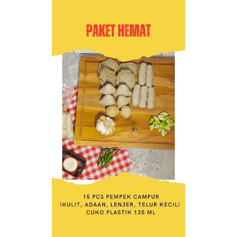 

PEMPEK PALEMBANG PAKET PUAS GLUTEN FREE