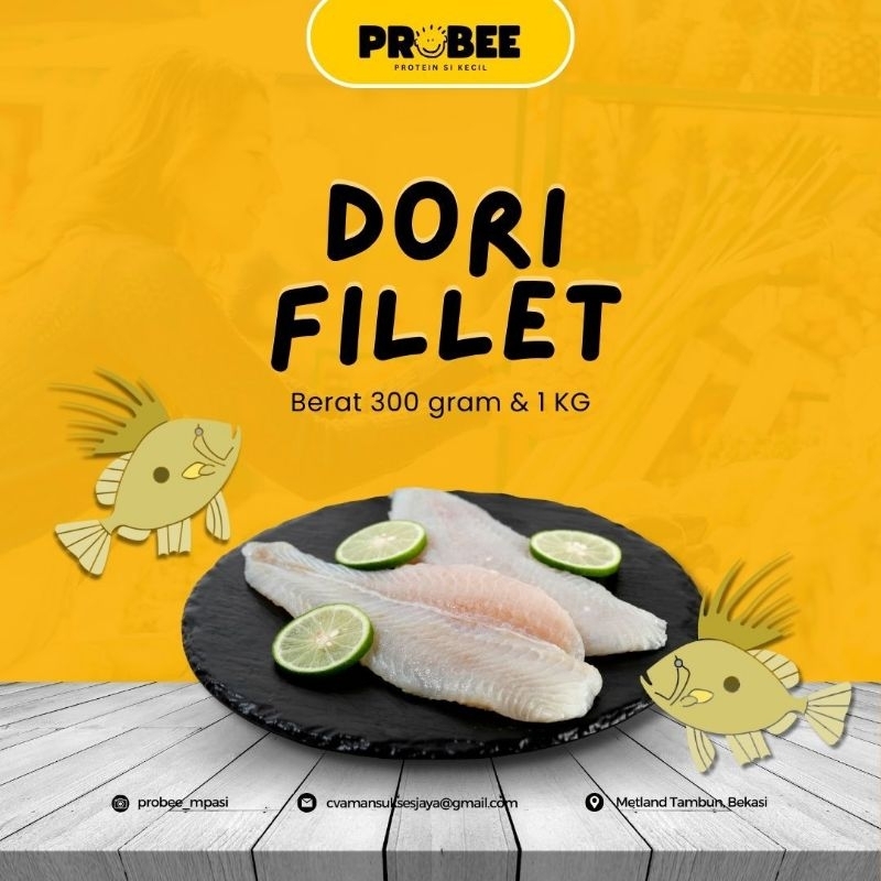 

Ikan Dori Fillet 1Kg/Ikan Dori Fillet Halal Segar-Qualitas Super 1Kg