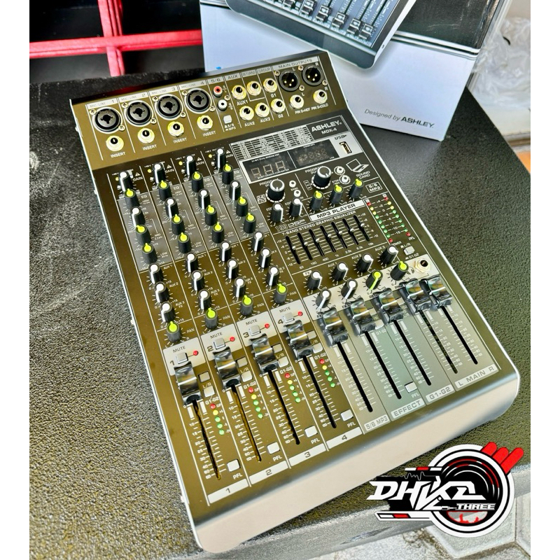 MIXER ASHLEY MDX 4 EDIT A & B 2024 / Mixer Ashley Mdx 4 2024 / mixer audio ashley mdx 4 baru 2024