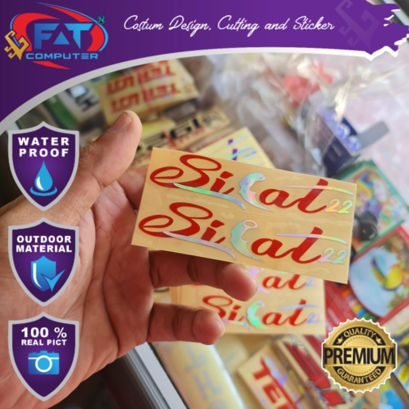 

Stiker Silat 22 PSHT Cutting Bahan Reflektif