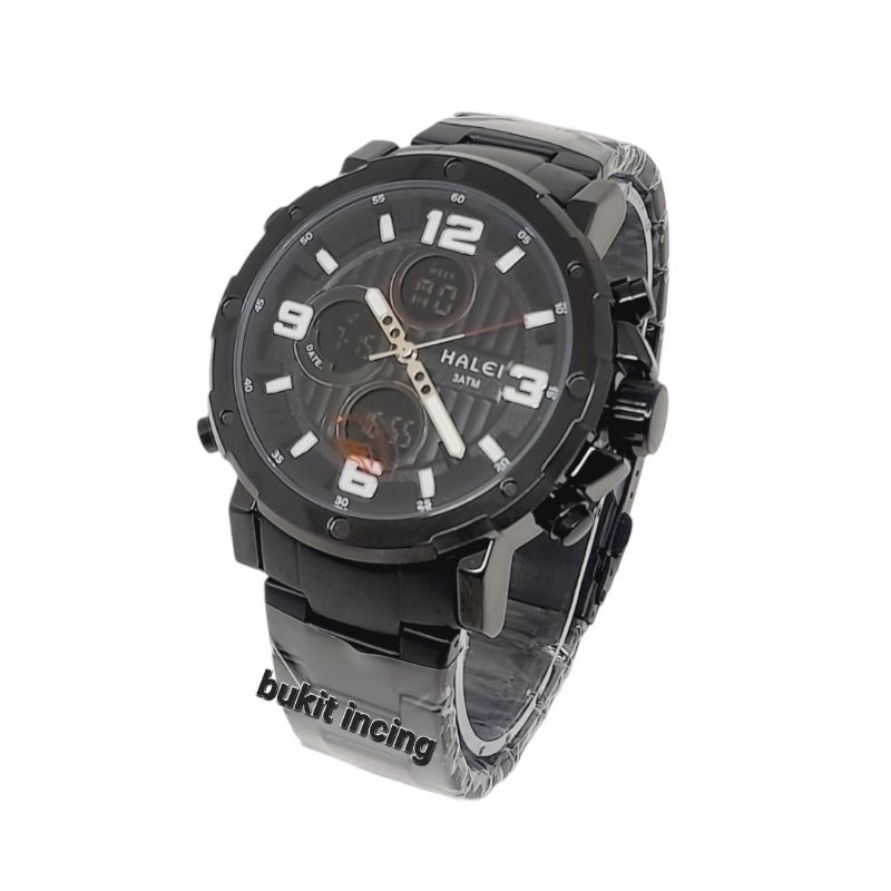 Jam Tangan Pria Sport Halei 1003 M Analog Dan Digital Waterresist Jam Tangan Pria Halei 1003 M Sport