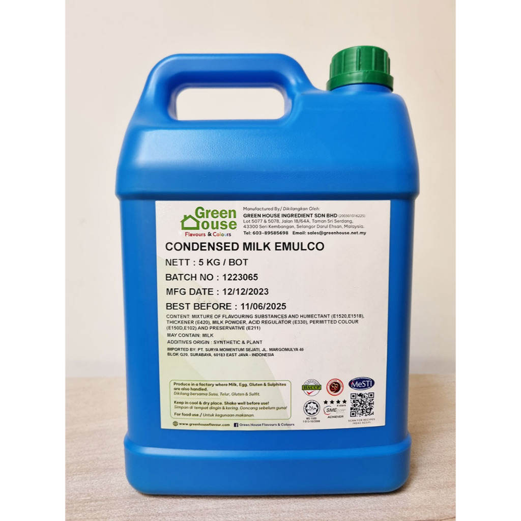 

Condensed Milk / Butter Milk Emulco 5 kg - Green House