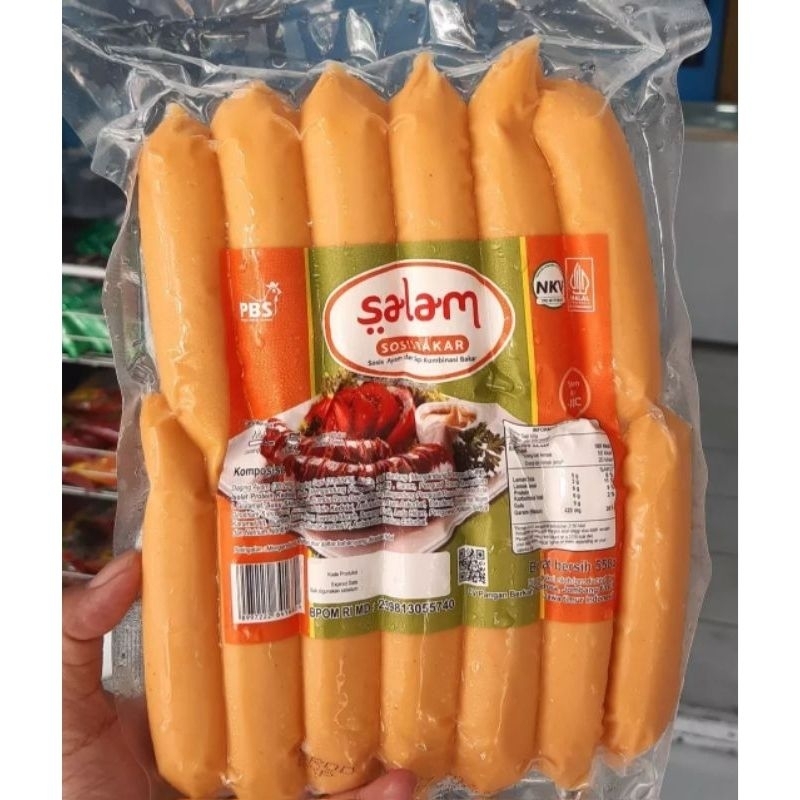 

Sosis Salam Rasa Ayam Isi 13 Berat 500 gr