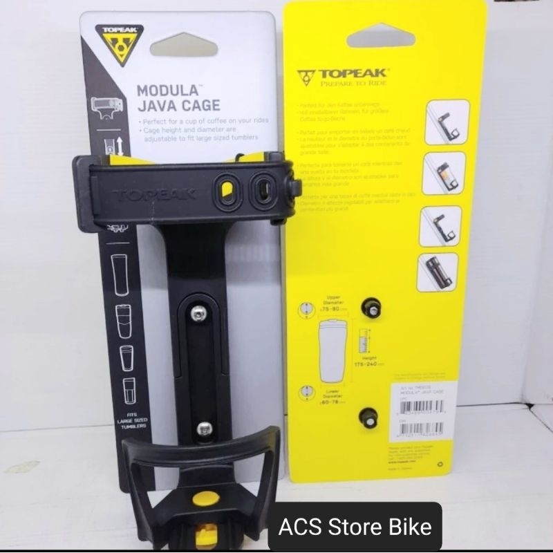 HOLDER BIDON CAGE TOPEAK  BRACKET DUDUKAN BOTOL MINUM SEPEDA GUNUNG MTB LIPAT FEDERAL ORIGINAL