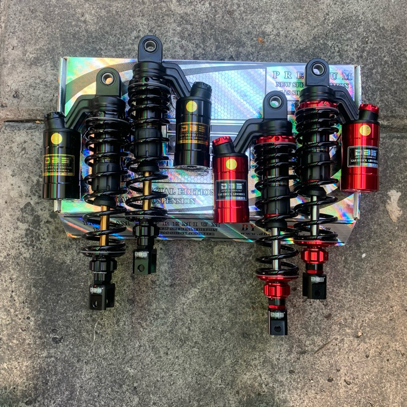 Shock Shockbreaker Aerox new 155 Aerox Old 155 Nmax new 155 Dbs gp hitam As gold