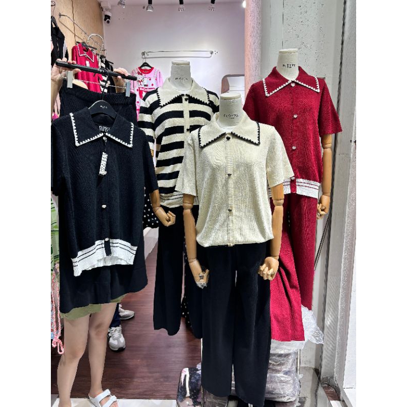 PLP-001 SET KNIT PLOYPA BANGKOK | SETELAN RAJUT CEWEK PREMIUM IMPORT