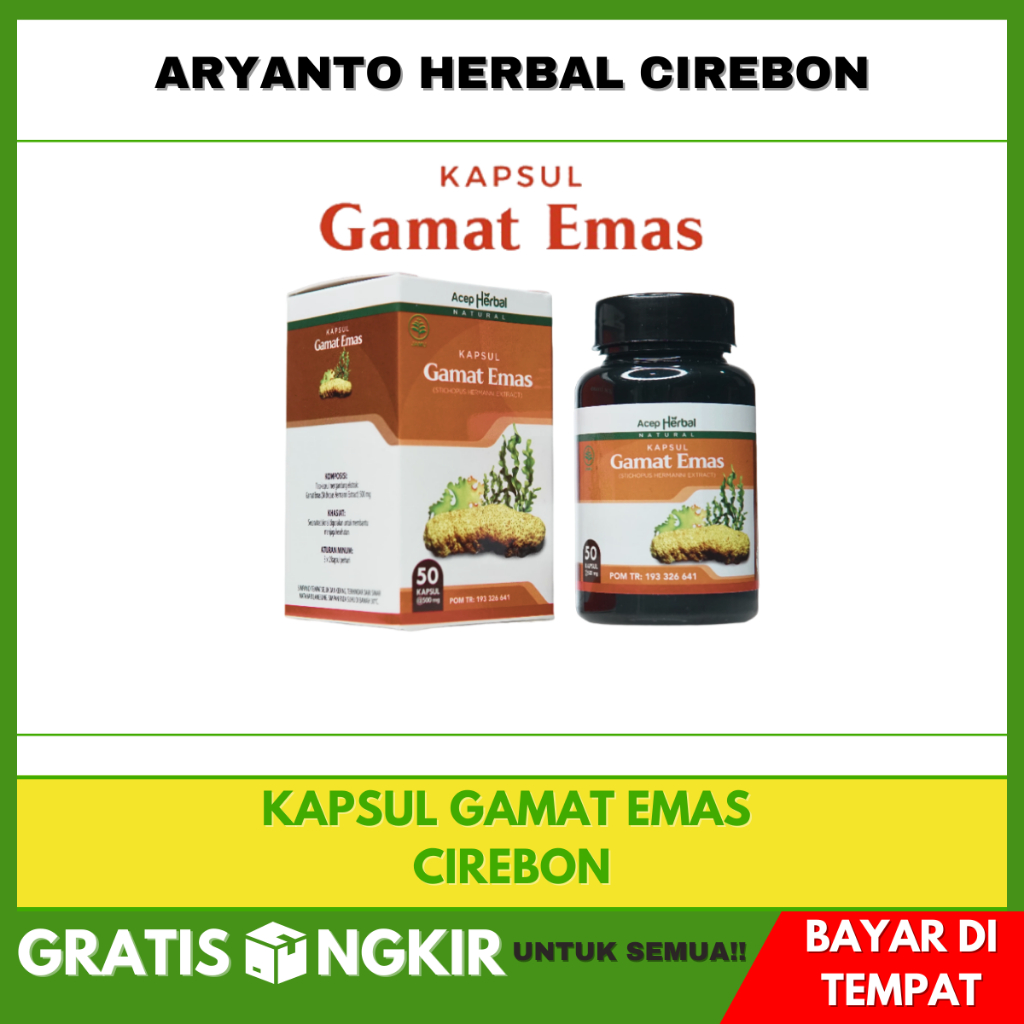 Gamat Emas Kapsul Gamat Emas Asli 100% Ekstrak Teripang Emas Di Cirebon Bisa Cod