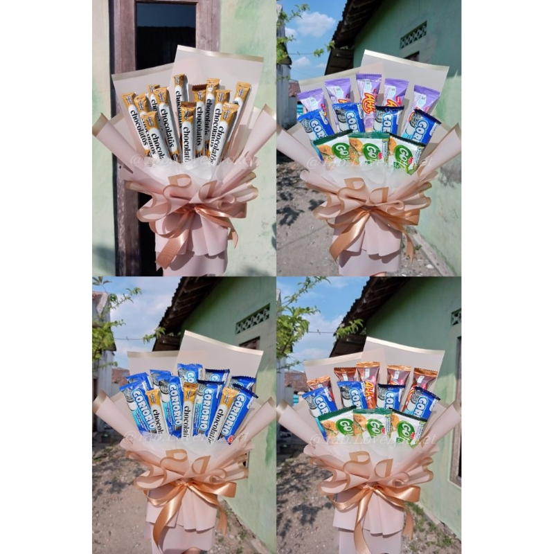 

BUCKET SNACK WISUDA / BUKET SNACK / SNACK BOUQUET / BUCKET BONEKA BUNGA 15 RIBU