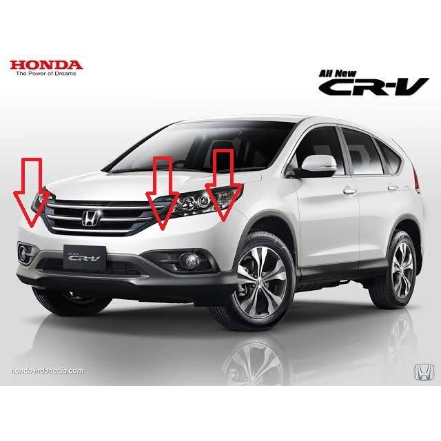 Bumper Depan Atas CRV Gen4 2013-2015