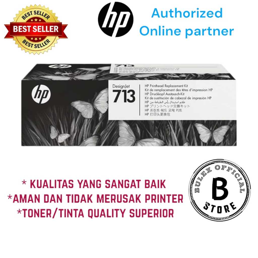 HP Printhead 713 = Designjet T210 | T230 | T250 | T630 | T650 (HP 712)