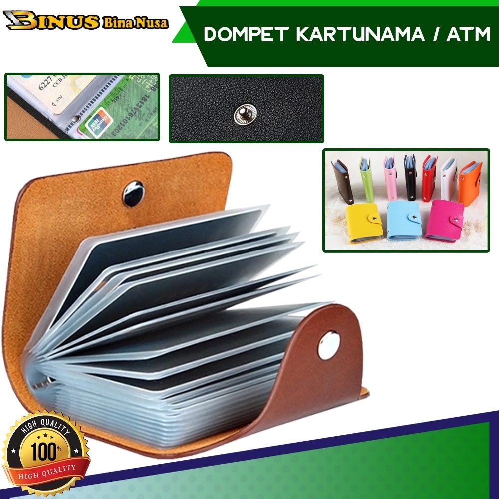 

Dompet Kartu - Kredit ATM Card ID Holder 24s Souvenir