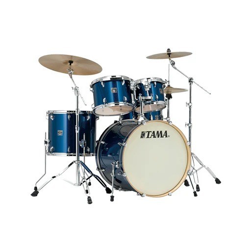 Drum TAMA CL52KRS BAB Superstar Classic Maple 5-Piece Drum Shell Kit Blue Lacquer Burst Original