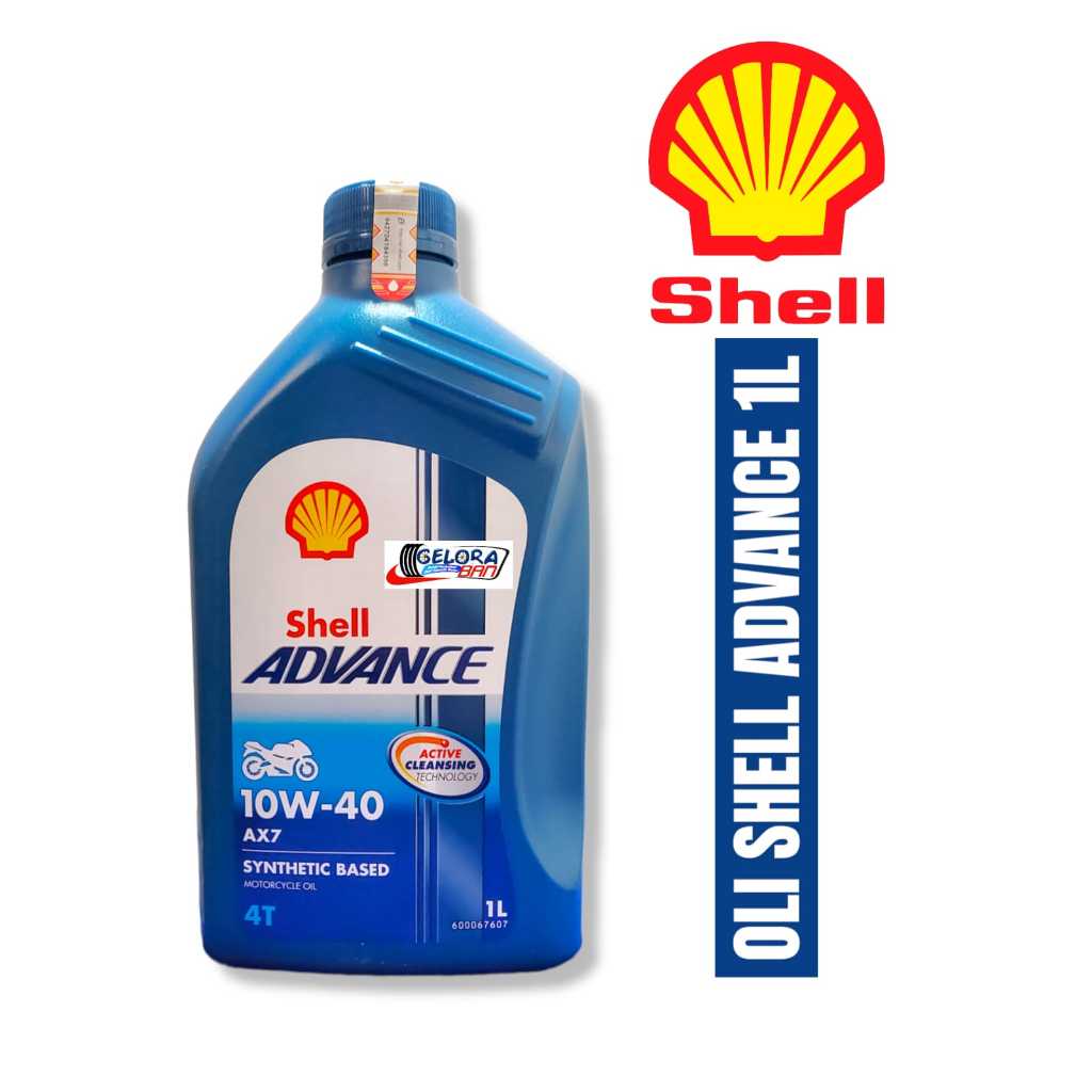 oli shell advance original 1 liter oli mesin oli motor oil mesin oli thunder oli megapro oli vixion 