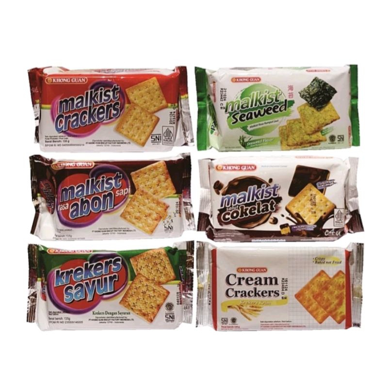 

Khong Guan Malkist Crackers Seaweed Coklat Manis Sayur Abon 135gr Biskuit Malkist Krekers Khong Guan / Biskuit Family Pack / Malkist Krekers Crackers Aneka Rasa / Biskuit Lapis Bersalut Cokelat / Malkist Super Renyah / Malkist Abon Sapi / Cemilan Keluarga