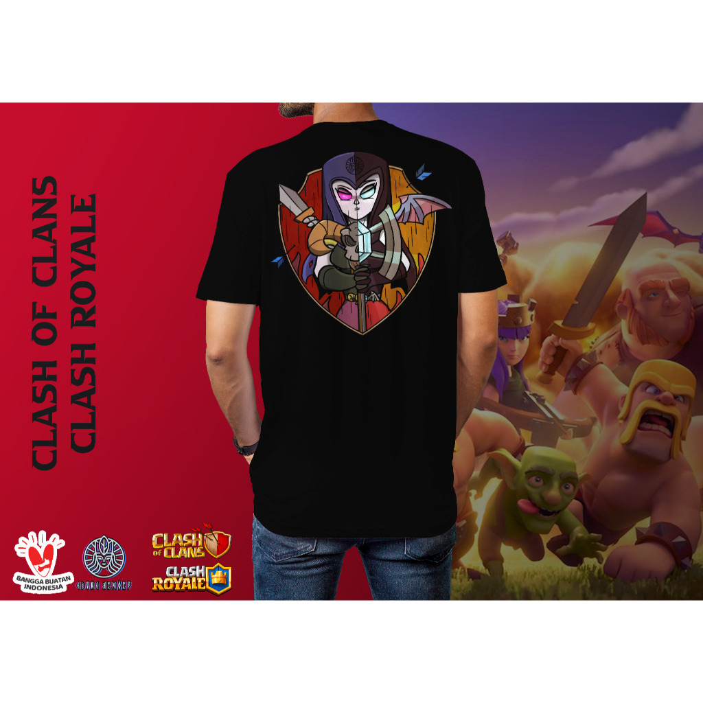 Kaos Baju Clash of Clans Clash Royale The Witches