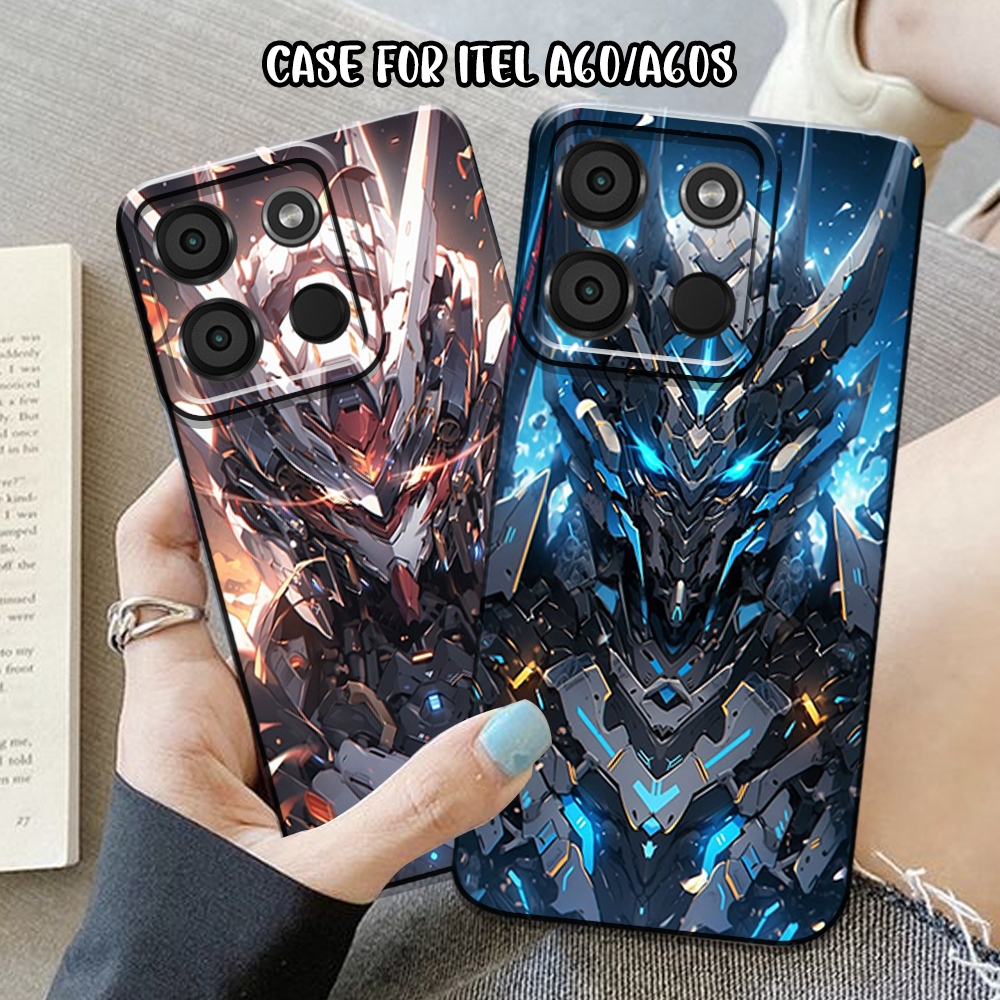 [GUNDAM-MJA01] Softcase Itel A60/A60S 2023 Terbaru - Case Itel A60/A60S Terbaru - Casing Itel A60/A6