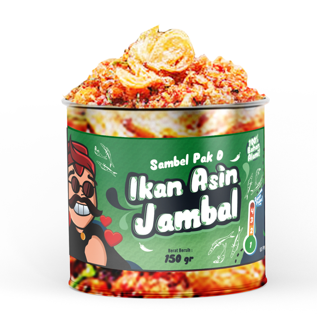 

SAMBAL IKAN ASIN JAMBAL PAK D FOOD