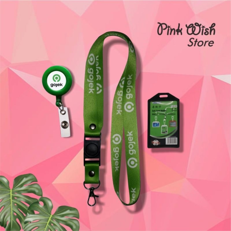 

Tali idcard GOJEK hijau / lanyard GOJEK hijau [READY STOCK] TERMURAH !!! Beli Eceran Rasa Grosir