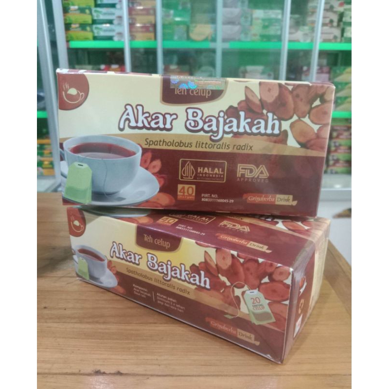 

Akar Bajakah Teh Celup Herbal Membantu Mengobati Kanker Original Isi 20