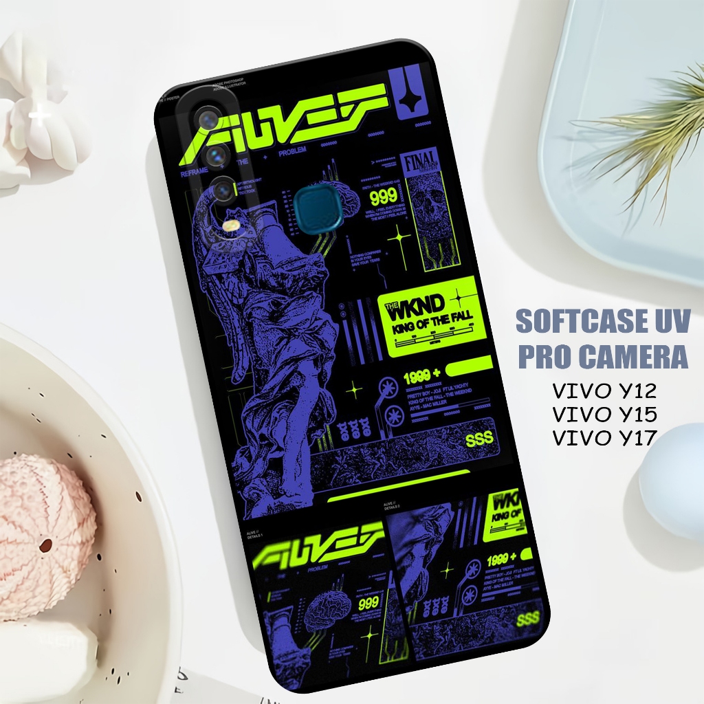 Case VIVO Y12 - Y15 - Y17- Terbaru - Softcase  VIVO Y12 - Y15 - Y17- Softcase Pro Camera - Casing Hp