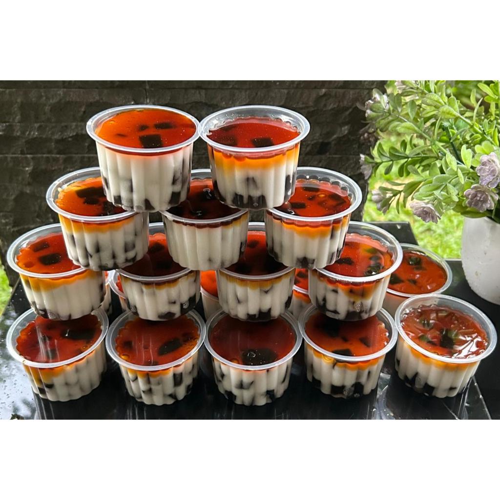 

PUDING CINCAU SAUS GULA MERAH