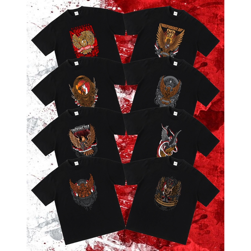 Kaos Indonesia Edisi Kemerdekaan / Kaos Kemerdekaan