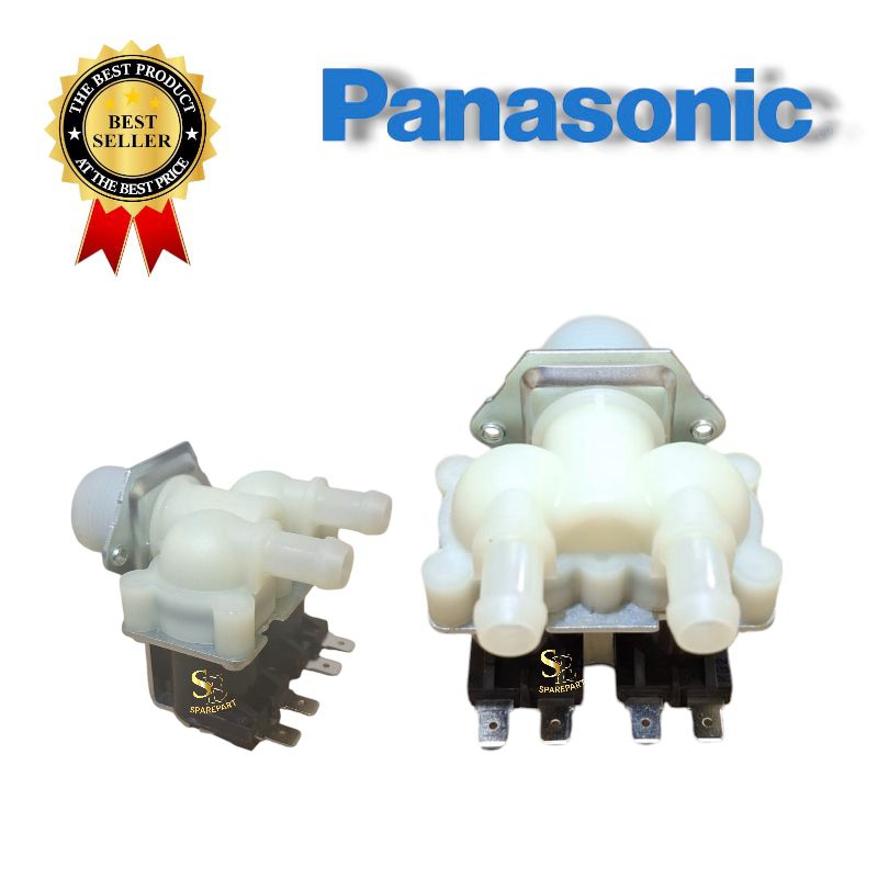 selenoid water inlet valve 2 inlet mesin cuci PANASONIC front loading ~ selenoid mesin cuci PANASONI