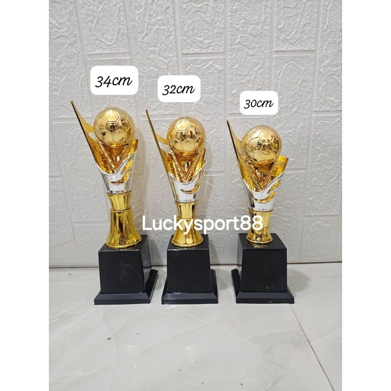 trophy Piala kombinasi sepak bola futsal 1 buah