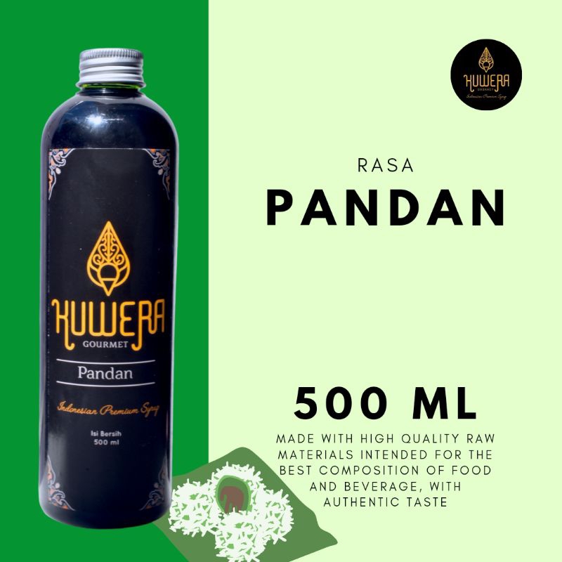 

Sirup Pandan 500 ml l Kuwera Syrup