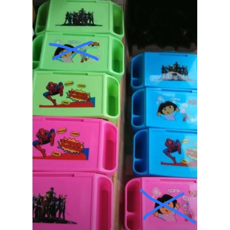 Meja belajar ngaji anak plastik karakter